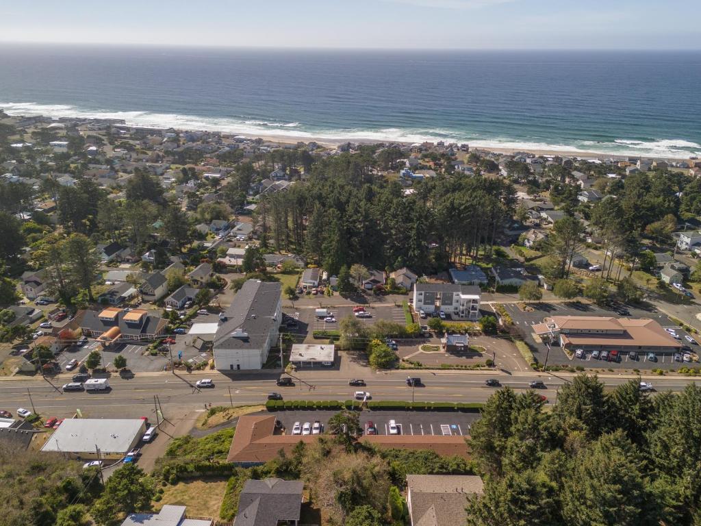 Family having breakfast