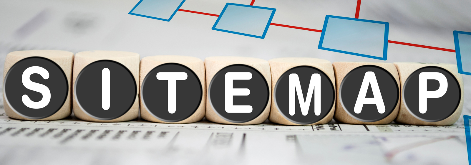 Website sitemap diagram